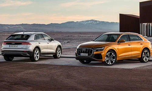 Xe SUV Audi Q8 giá khởi điểm từ 89.224 USD tại Đức