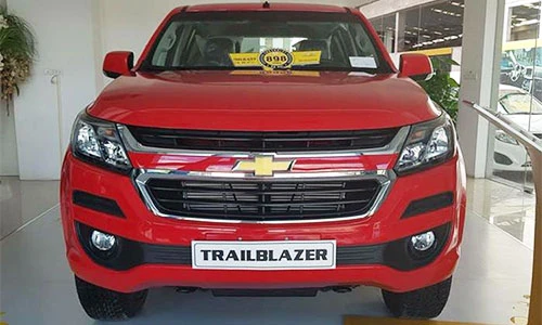 Chi tiết Chevrolet Trailblazer mới giá 995 triệu đồng tại Việt Nam