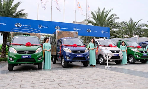 Xe tải Foton Gratour T3 mới giá hơn 200 triệu tại Việt Nam 