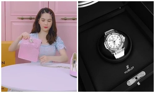 Choáng ngợp quà sinh nhật bạc tỷ, toàn hàng hiệu của Ngọc Trinh