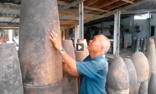 Bộ sưu tập bom giá hàng chục lượng vàng của "lão khùng"