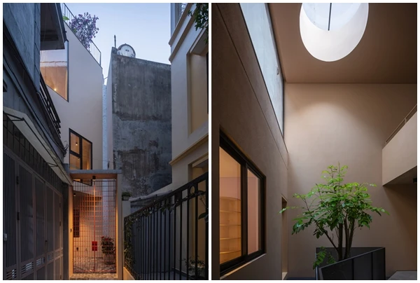 Sâu trong hẻm, nhà Hà Nội vẫn ngập nắng ngập gió bất ngờ 