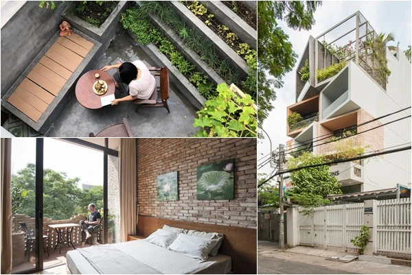 Ngôi nhà giữa Sài Gòn gây ấn tượng mạnh trên báo Mỹ vì thiết kế "lạ"