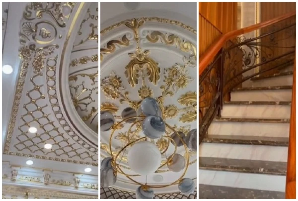 Dùng 5 cây vàng dát trần, đại gia Nhà Bè khiến dân mạng choáng ngợp