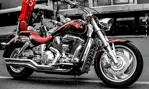 "Vua cruiser" Honda VTX 1800 Custom cực khủng tại Sài Gòn