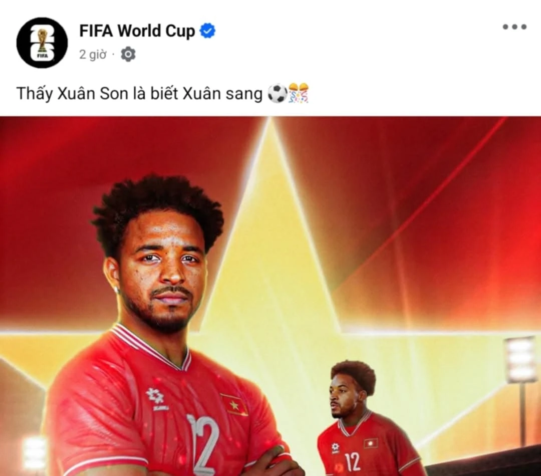 ĐT Việt Nam đại thắng, tiền đạo Nguyễn Xuân Son được FIFA tặng "thơ"