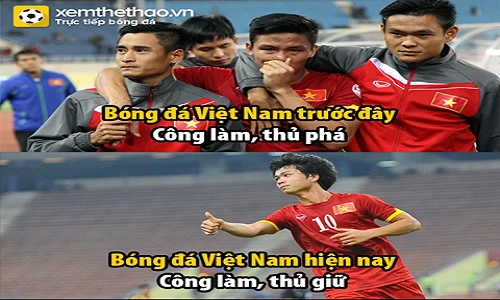 Ảnh chế hài hước về U23 Việt Nam