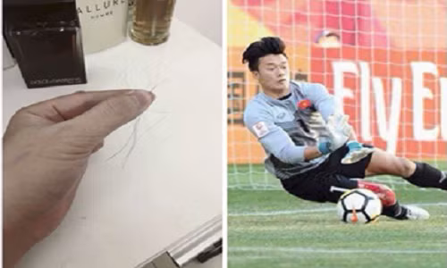 Fan nữ khoe giật tóc Bùi Tiến Dũng U23 Việt Nam, rao bán trên mạng?