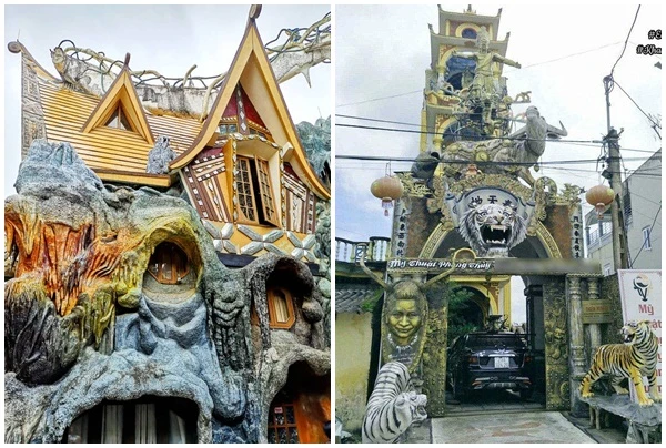 Kỳ quái những căn biệt thự đại gia Việt xây, nhìn đã rùng mình