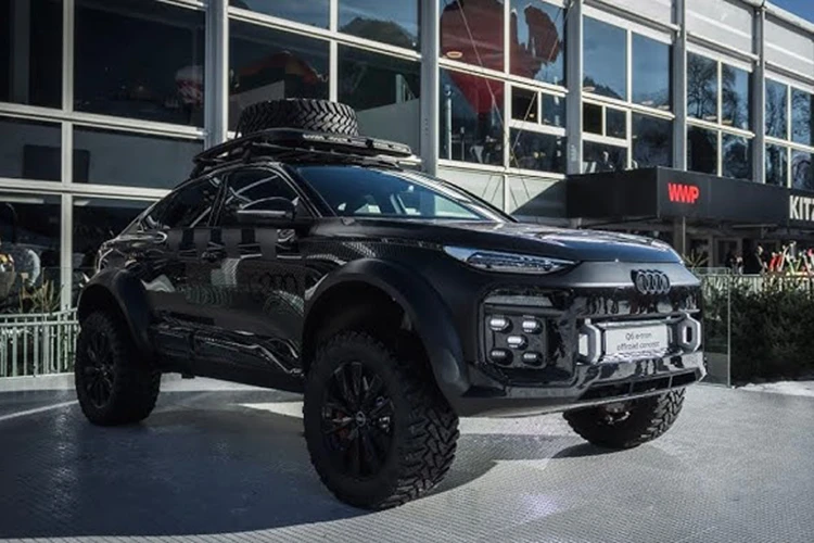 Audi Q6 e-tron Offroad - SUV điện hạng sang thiết kế siêu hầm hố