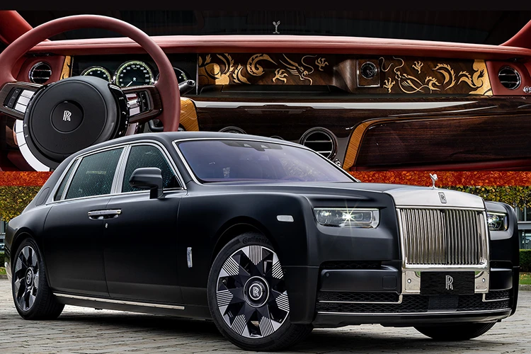 Rolls-Royce Phantom siêu sang "rồng vàng bay phấp phới" năm Ất Tỵ