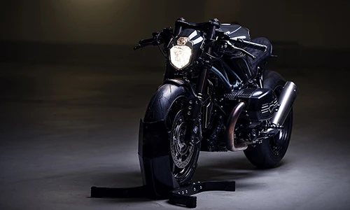 Môtô BMW R Nine T độ cafe race phong cách viễn tưởng