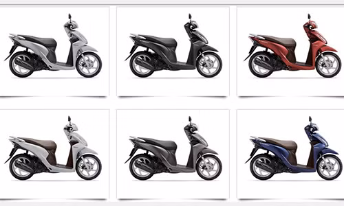 Loạt xe máy tay ga Honda “đội giá" theo phí trước bạ