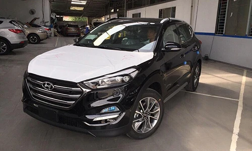 Hyundai Tucson 2017 đầu tiên "cập bến" Việt Nam