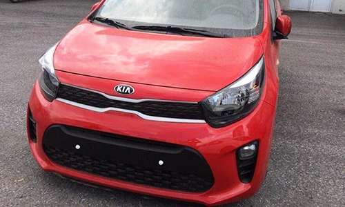 Cận cảnh "ôtô siêu rẻ" Kia Morning 2017 tại Hà Nội