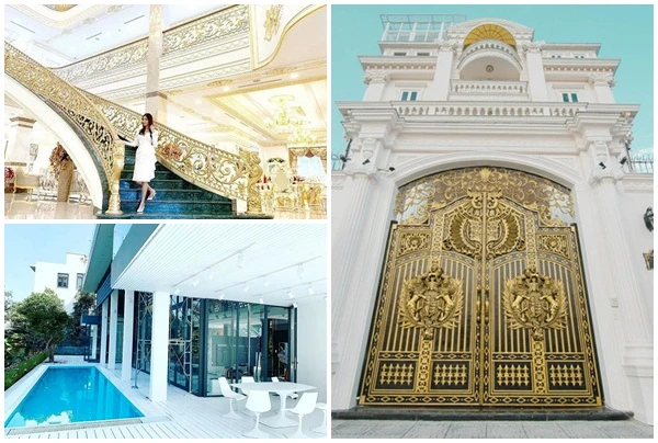 Đọ biệt thự xa hoa như quý tộc của mỹ nhân Việt
