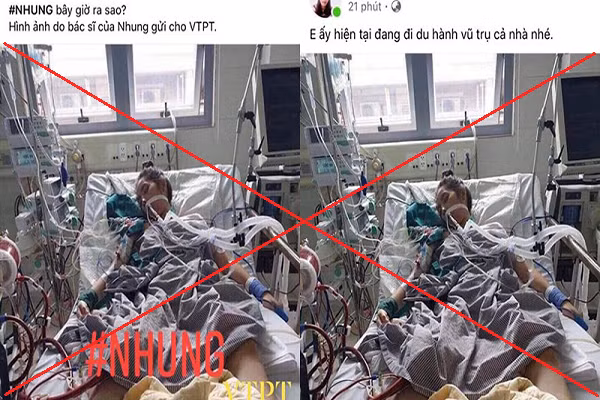 Thực hư bức ảnh cô gái nhiễm COVID-19 tại Hà Nội nằm bất động trên giường bệnh