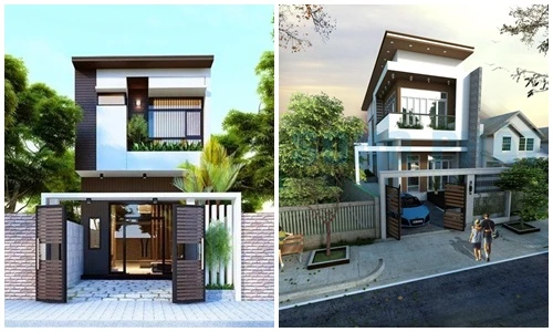 Mãn nhãn 10 mẫu nhà 2 tầng trên 1 tỷ đồng