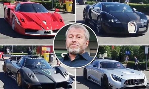 Điểm mặt siêu xe triệu đô của tỷ phú Abramovich