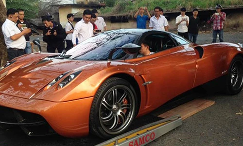 Khốn khổ vận chuyển “thần gió” Pagani Huayra 78 tỷ tại VN