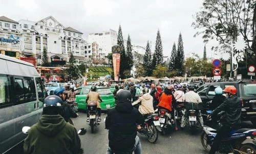 Đà Lạt vỡ trận trong dịp nghỉ lễ Tết nguyên đán 2019