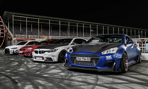 Ngắm dàn xe độ phong cách Tokyo Drift ở Việt Nam