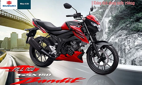 Suzuki VN ra mắt “xế nổ” GSX150 Bandit giá 69 triệu 