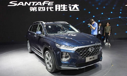 Hyundai SantaFe 2019 cảm biến vân tay ra mắt sát Việt Nam