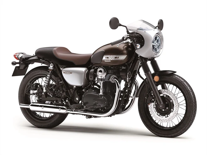 Kawasaki W800 Café dáng hoài cổ, giá gần 10.000 USD