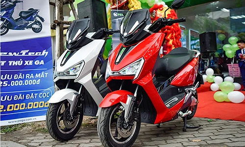 Cận cảnh Pega NewTech “sát thủ xe ga” giá 25 triệu đồng