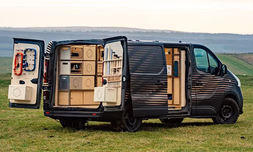 Mang nhà xưởng đi khắp nơi cùng xe Nissan NV300 Concept