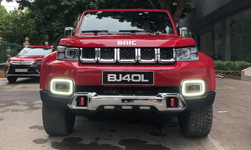 Xe BAIC “nhái” Jeep và Hummer giá rẻ tại Việt Nam