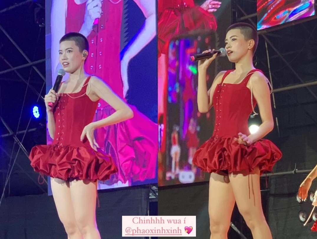 Lên ảnh với "đầu đinh", Pháo vẫn bùng nổ visual