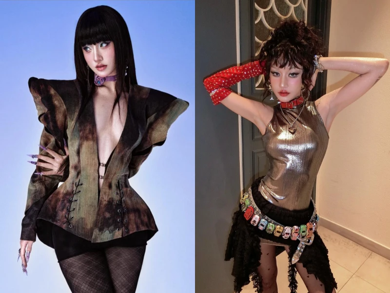 Nữ rapper người Huế gây sốt với ngoại hình "thiêu đốt sân khấu"