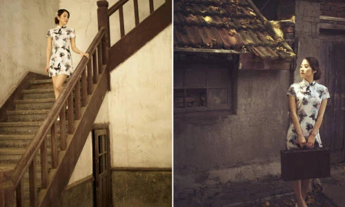 Nữ cán bộ thôn trẻ gây sốt với bộ ảnh đẹp như mơ