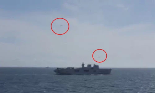 Chiến đấu cơ Nga áp sát tàu chiến Mỹ trên biển Baltic