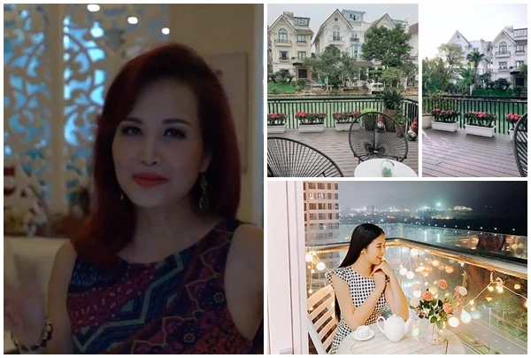 Đọ biệt thự ven sông đẹp như mơ của các nàng hậu Việt