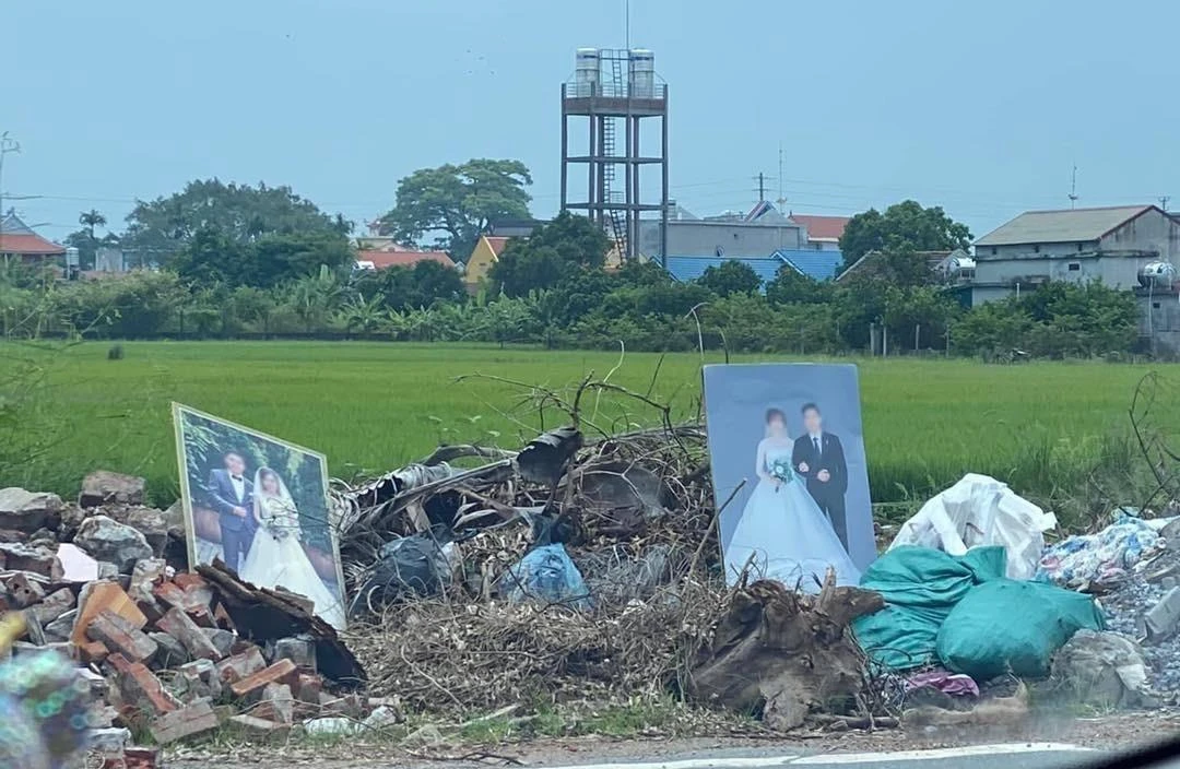 "Ngọt ngào đế mấy cũng tan thành mây", ảnh cưới bị vứt mà xót