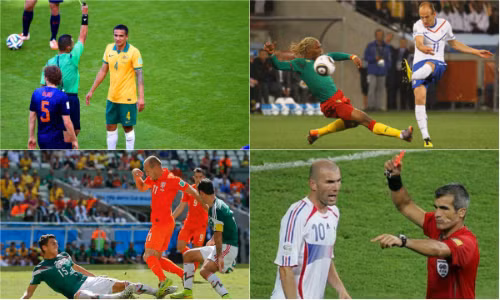 Những “kẻ” chơi xấu nhất lịch sử World Cup