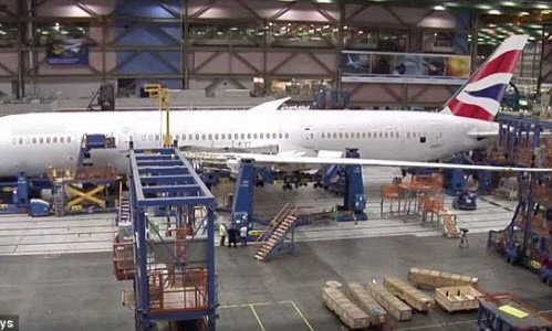 Xem quy trình lắp ráp máy bay Boeing 787-9 Dreamliner tỉ mỉ