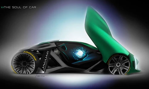 Jaguar Naked Concept - siêu xe “không tưởng” cho tương lai