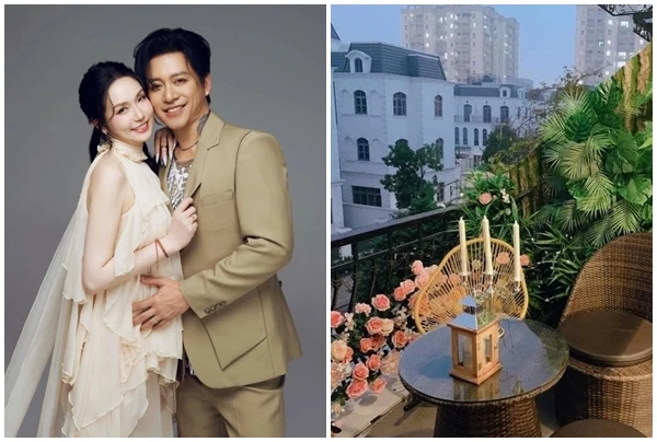  Biệt thự đồ sộ giữa lòng Hà Nội của Tuấn Hưng - Hương Baby