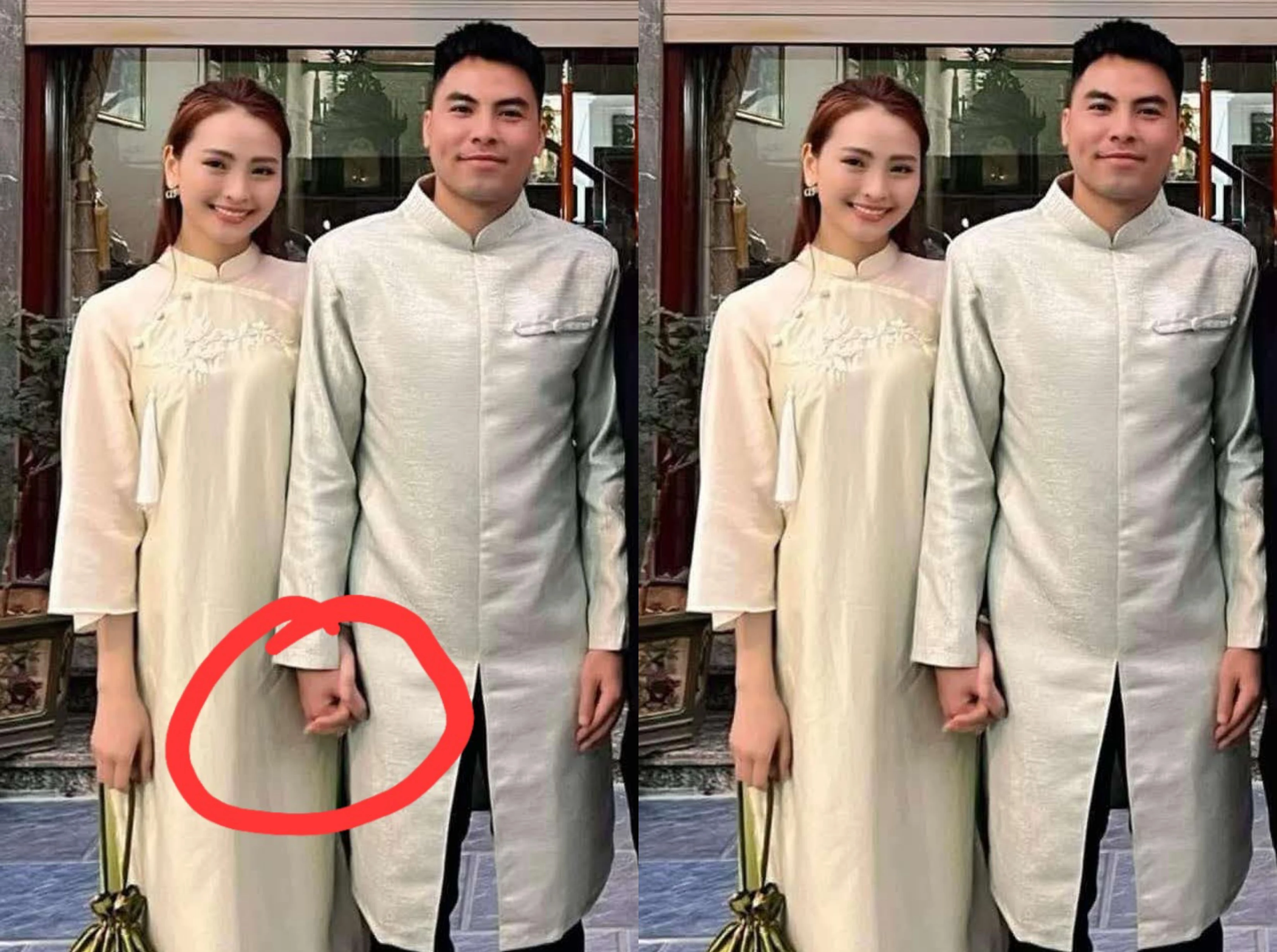 Nghi vấn cầu thủ U23 Việt Nam hẹn hò MC Huyền Trang Mù Tạt