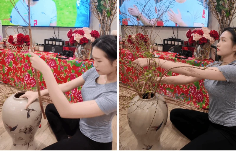 Doãn Hải My ngồi cắm hoa, netizen thi nhau vào chấm điểm