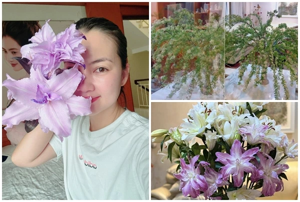 Ngôi nhà ngập hoa tươi của Ngọc Lan sau tuyên bố giải nghệ