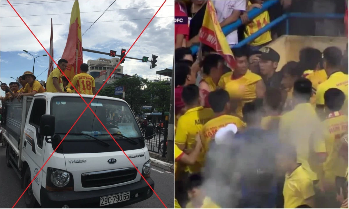 CĐV Nam Định và những lần tự bôi xấu mình khiến ai cũng ngao ngán