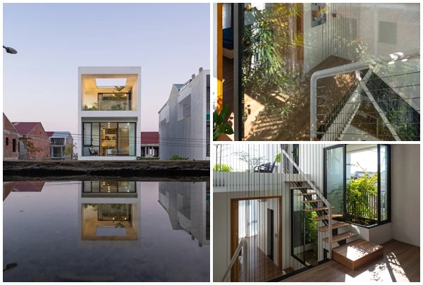 Ngẩn ngơ ngắm nhà ống mang kiến trúc nhà vườn nên thơ tại Huế