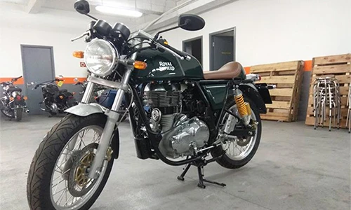 Cận cảnh môtô Royal Enfield Continental GT giá 137 triệu đồng