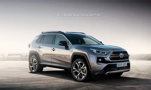 Toyota Rav4 2019 thế hệ mới sẽ cạnh tranh Honda CR-V