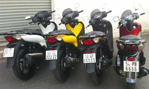 Loạt xe Honda SH 150i “biển khủng” trăm triệu tại VN